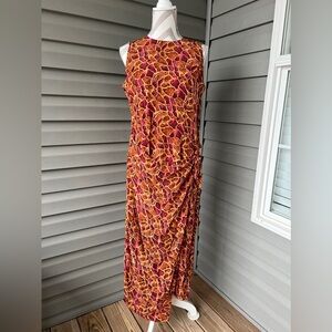 VTG- Spenser Jeremy 100% Silk Sleeveless Maxi Dress Sz 14